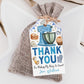 Baking Birthday Party Favor Tags Editable Template