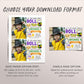 Mardi Gras Birthday Invitation With Photo Editable Template, Mardi Gras Fat Tuesday Party Invite, Let The Good Times Roll New Orleans Evite