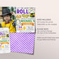 Mardi Gras Birthday Invitation With Photo Editable Template, Mardi Gras Fat Tuesday Party Invite, Let The Good Times Roll New Orleans Evite