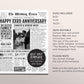 Back in 1990 34th 35th 36th Anniversary Gift Newspaper Editable Template, Personalized 34 35 36 Year Wedding For Parents Husband Or Wife