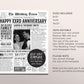 Back in 2019 5th 6th 7th Anniversary Gift Newspaper Editable Template, Personalized 5 6 7 Year Wedding For Parents Husband Or Wife