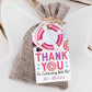 Donut Pool Party Birthday Party Favor Tags Editable Template