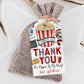 Movie Night Birthday Party Favor Tags Editable Template