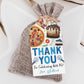 Pizza And Cake Birthday Party Favor Tags Editable Template