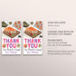 Sushi Birthday Party Favor Tags Editable Template, Japanese Birthday Dinner Thank You Soy Much Treat Bag, Let The Good Times Roll Gift Tags