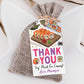 Sushi Birthday Party Favor Tags Editable Template