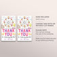 Amusement Park Birthday Party Favor Tags Editable Template, Girl Pink Carnival Thank You Treat Bag, Theme Park Party Gift Tags, Ferris Wheel