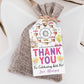 Amusement Park Birthday Party Favor Tags Editable Template