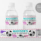 Soccer Water Bottle Labels Editable Template