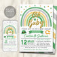 a st patrick's day baby shower with a phone