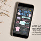 Slumber Party Invitation, Sleepover Birthday Digital Invitation, Chalkboard Teen Tween Girls Invite, Pajamas Sleep Over Evite, Movie Night