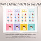 Doljabi Raffle Ticket Template, Korean Baby Girl First Birthday, Editable Doljabi Chalkboard, Baby Girl Dol, Doljanchi Printable, Zhuazhou