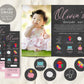 Korean Doljabi Chalkboard, Editable Girl Doljabi Board Sign Template, Baby Girl First Birthday, Doljabi Raffle Tickets, Jar Tags Labels, Dol