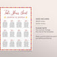 Editable Indian Wedding Seating Chart Template, Hindu DIY Table Seating, Find Your Table Wedding Sign, Custom Seating Plan, Rehearsal Dinner