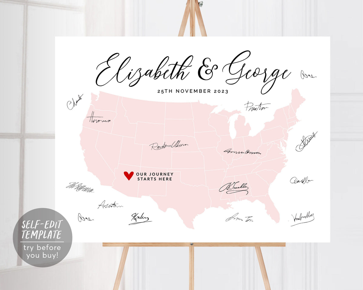 Sign In Poster Wedding guest sign in poster | Beachweddingtips.com