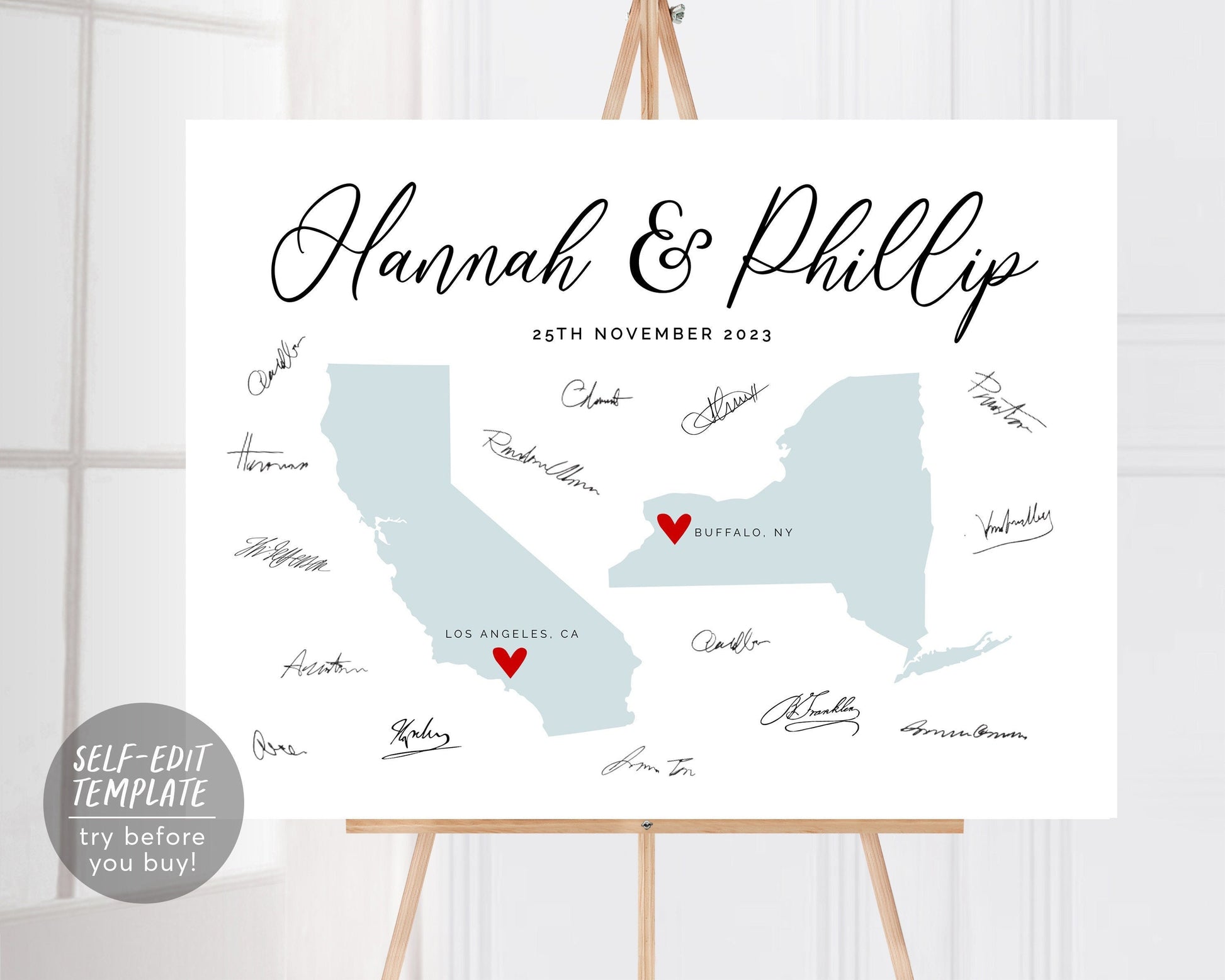 Custom Wedding Map Leather Guest Book /Personalized Destination Map Al –  DokkiDesign