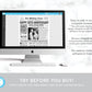 Back in 1972 51st 52nd 53rd Anniversary Gift Newspaper Editable Template, Personalized 51 52 53 Year Wedding For Parents Husband Or Wife