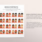 Indian Wedding Timeline Template, Editable Wedding Itinerary Card, Wedding Welcome Card, Hindu Wedding Itinerary, Indian Icons