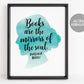Virginia Woolf Quote, Writer Bookworm Book Nerd Lover Gift, Book Quote, Literary Quotes Poster, Bibliophile, Library Art, Instant Download