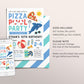 Pizza Pool Party Birthday Invitation Editable Template, Boy Swimming Summer Themed Evite, Pizza Party Bash Splish Splash Digital Invitation