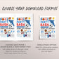 Sports Pool Party Invitation Editable Template, Basketball Football Baseball Swimming Themed Boys Summer Pool Birthday, Pool Bash Text Evite