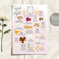 Editable Sofreh Aghd Guide, Persian Ceremony, Editable Persian Template, Persian Wedding Ceremony, Persian Wedding Items