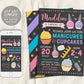 Manicures And Cupcakes Birthday Party Invitation Editable Template, Pedicures Mani Pedi Spa Day Chalkboard Invite, Girl Teen Tween Printable