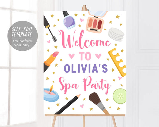 New Years Birthday Welcome Sign Editable Template, New Year Eve 1st Fi –  Puff Paper Co