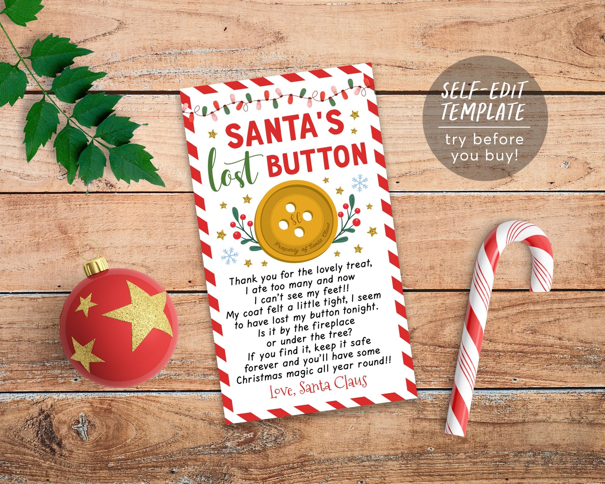 Printable Button Templates For Christmas Printable Button Templates For Christmas