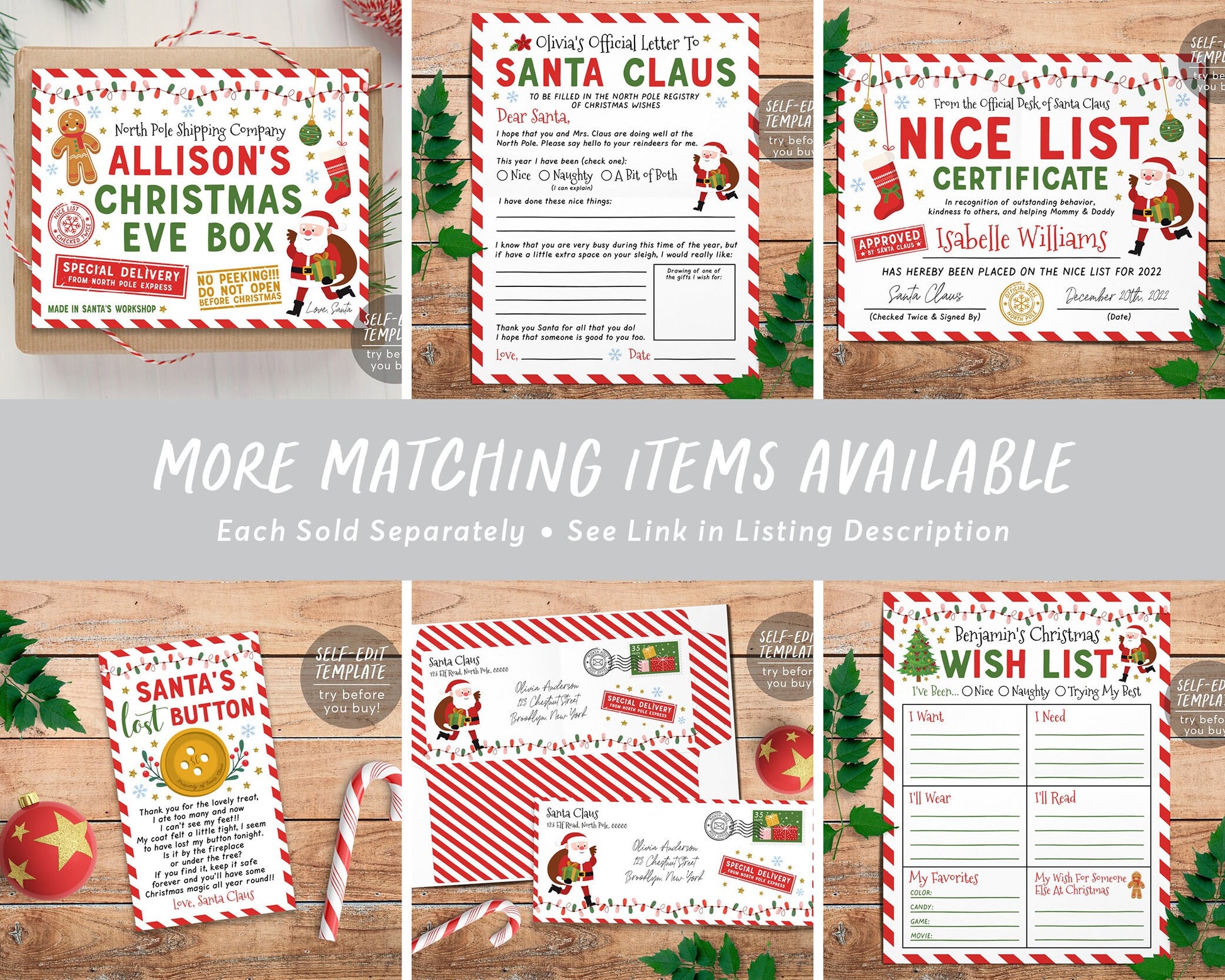 Elf Mail Shipping Labels Template  Large Printable North Pole Gift Tags