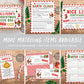 We've Been Ho Ho Ho'd Christmas Game Editable Template, I've Been Jingled Labels Printable, Santa Sign Instructions, Holiday Party Games