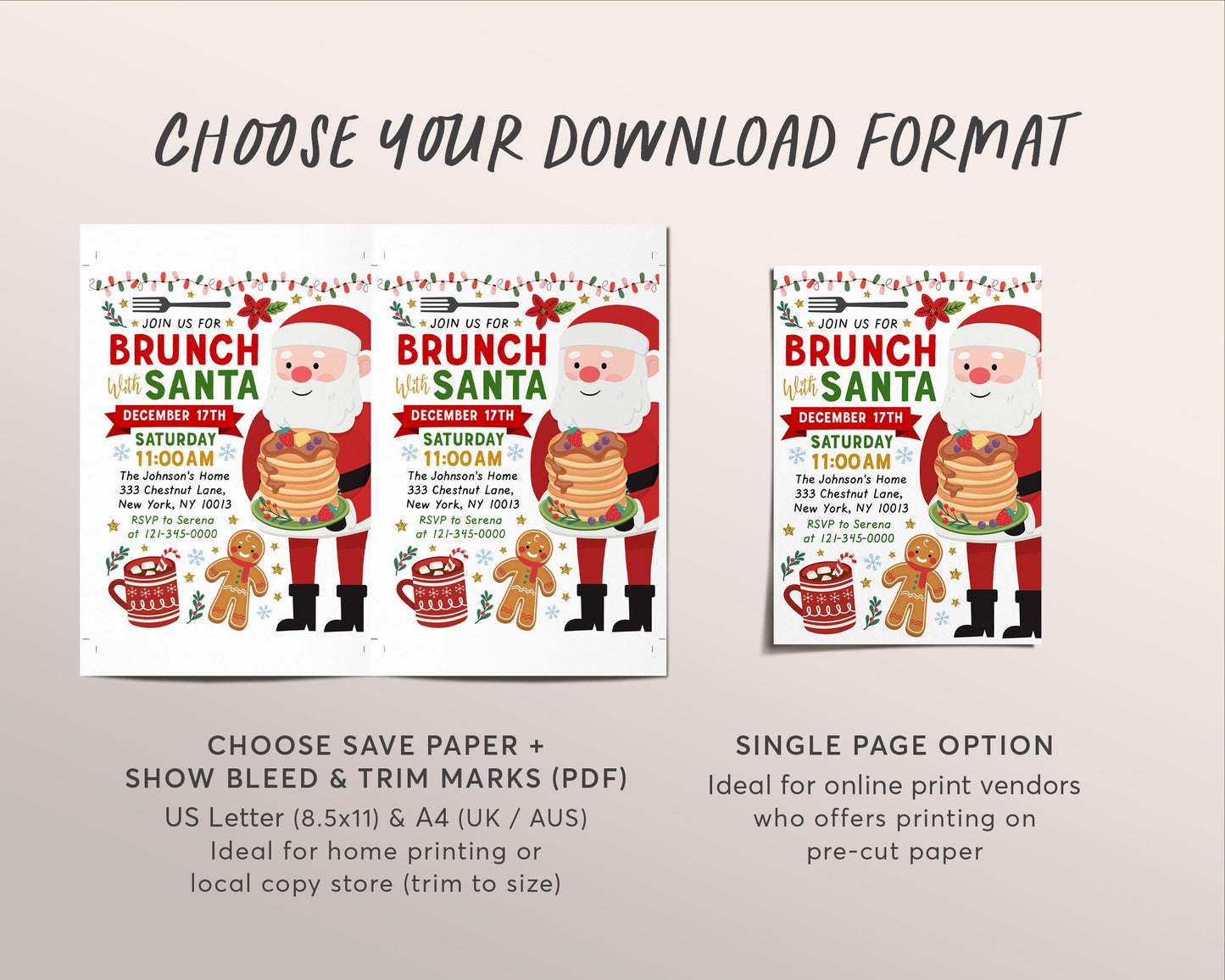 Brunch with Santa Invitation Editable Template, Christmas Party Invite – Puff Paper Co brunch-with-santa-invitation-editable-template-christmas-party-invite-puff-paper-co