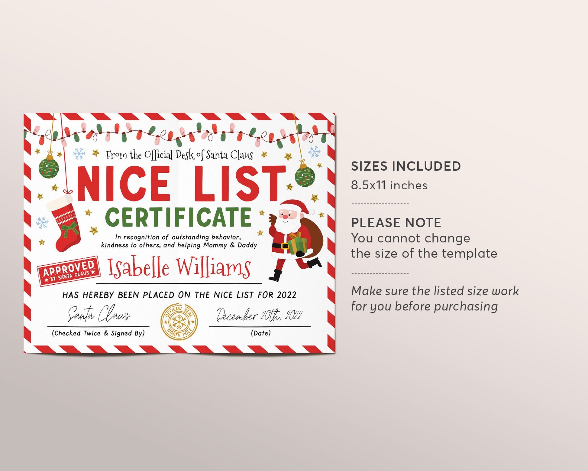 Santas Nice List Certificate Editable Template, Approved Letter from S – Puff Paper Co santas-nice-list-certificate-editable-template-approved-letter-from-s-puff-paper-co