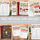 Secret Santa Questionnaire Editable Template, Holiday Christmas Gift Exchange Form Wish List Printable, Work Office Secret Santa Party Games