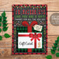 Teacher Christmas Gift Card Holder Editable Template, Xmas Holiday Thank You Gift For PTA PTO School Staff Appreciation, Teachers Like You
