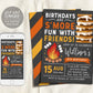 S'mores Birthday Invitation Editable Template, Birthdays Are Smores Fun With Friends Invite, Kids Campfire Bonfire Outdoor Party Rustic