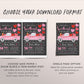 Valentine GIRL Baby Shower Invitation Editable Template, Little Sweetheart February Baby Sprinkle, Valentine's Day Love Hearts Evite