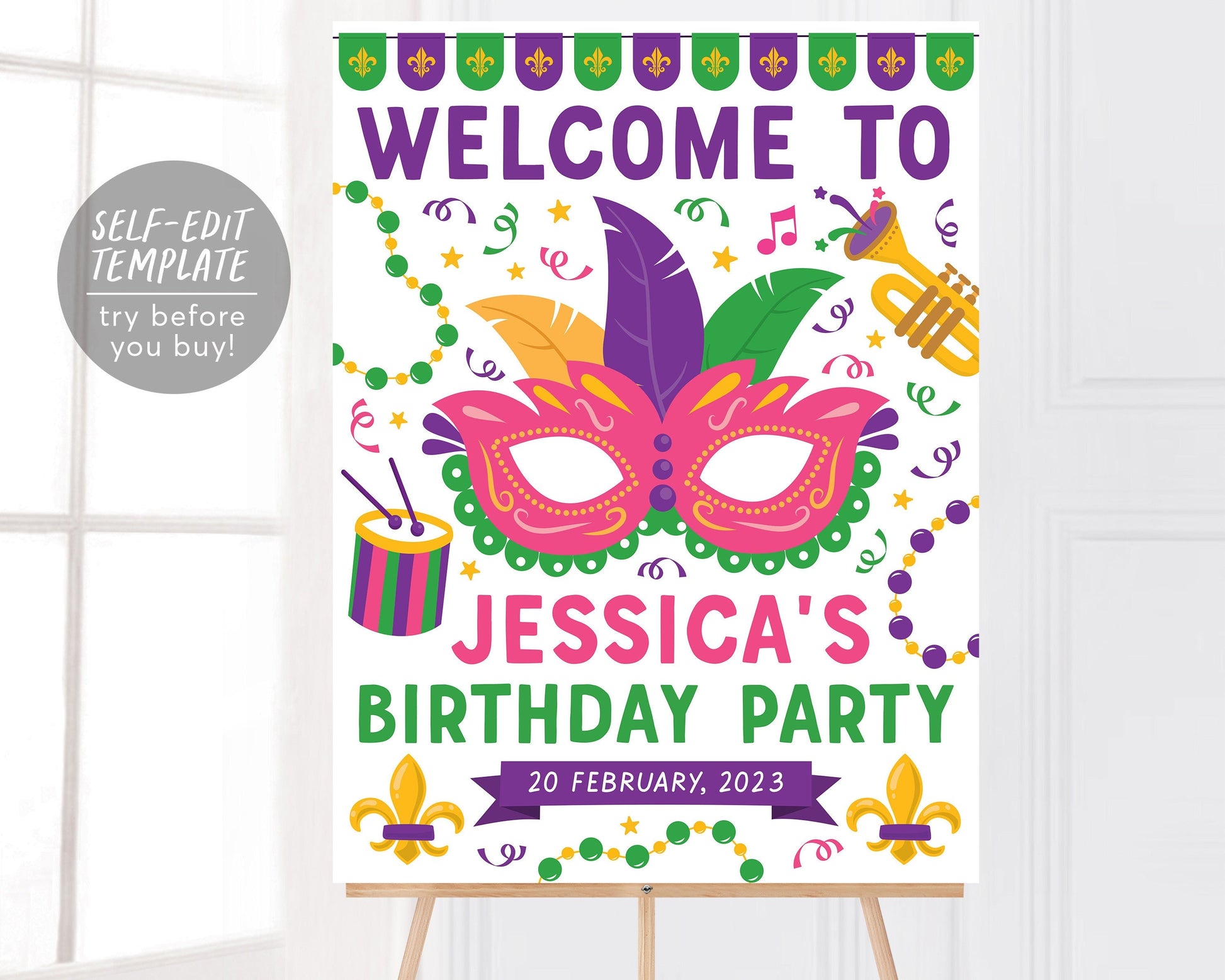 Slime GIRL Thank You Birthday Party Tags Editable Template, Slime Favo –  Puff Paper Co