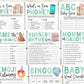 Travel Adventure Baby Shower Games Bundle Editable Template, Unisex 12 Shower Games, Globe Themed Bingo Word Scramble, What's On Your Phone