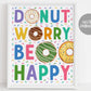 Donut Party Sign Decor BUNDLE For Baby Shower Birthday Celebration Party, Sprinkle Table Gifts Station, Donut Grow up Sweet One Printable