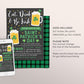 St. Patrick's Day Invitation Editable Template, Eat Drink & Be Irish Shamrock Adult Saint Patricks Day Party Invite, St Patty's Day Evite