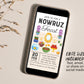 Nowruz Mubarak Happy Persian New Year Party Invitation Editable Template, Haft Sin Spread Table Decoration, Nowruz Feast, Spring Norooz
