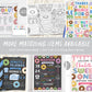 Donut Welcome Sign Girl Donut Party Editable Template, Birthday Party Poster, Doughnut Themed Sprinkles First Birthday Sweet One Decoration