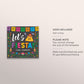 Fiesta Cinco De Mayo Gift Tag Editable Template, Mexican Themed Nacho Taco Thank You Treat Favor Tags, Label Appreciation Printable