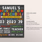 First Day Of School Sign Editable Template, First Day Of Preschool, Chalkboard 1st Day Of Kindergarten, Last Day Of School, Back to School