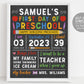 First Day Of School Sign Editable Template, First Day Of Preschool, Chalkboard 1st Day Of Kindergarten, Last Day Of School, Back to School