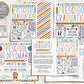 Preschool Graduation Ceremony BUNDLE Editable Template, Pre-K Kindergarten Class Graduation Certificate, Graduation Invitation Invite Evite