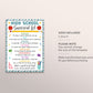 High School Student Survival Kit Gift Tags Editable Template, Welcome Back To School, Gift For Teachers Staff Students, First Day Supplies