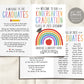 Kindergarten Graduation Ceremony BUNDLE Editable Template, Class Graduation Program, Preschool Announcement Invitation Invite, PreK Flyer