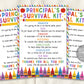 School Principal Survival Kit Editable Template, Principal Appreciation Day Thank You Gift Tags, Back to School Gift PTA PTO Printable